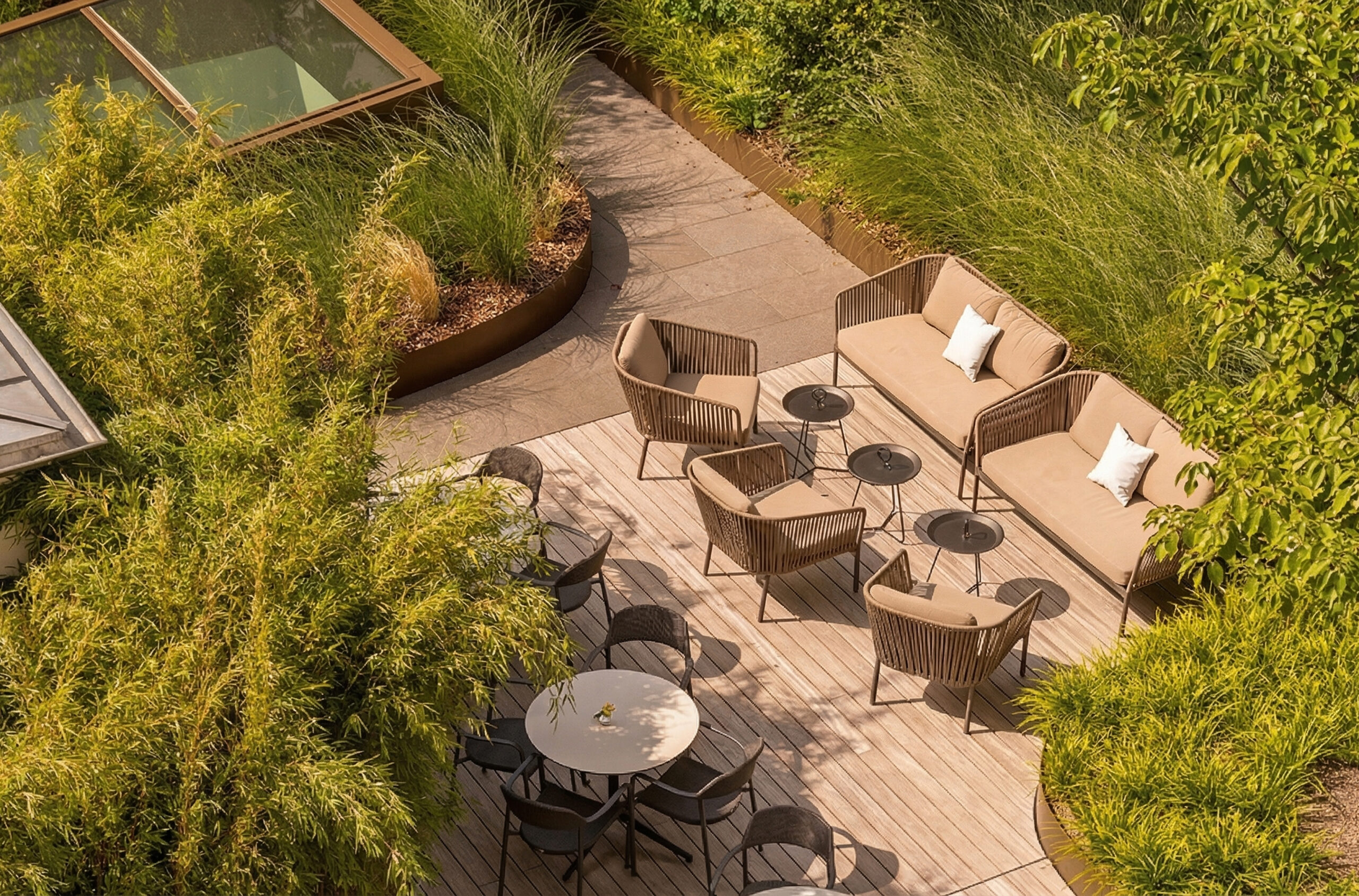 Outdoor seating